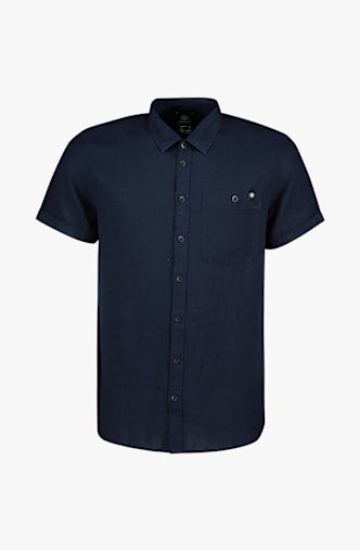 MAMMUT Alvra Summer Herren Wanderhemd Blau