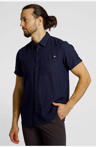 MAMMUT Alvra Summer camicia da trekking uomo Blu