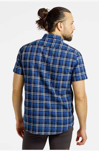 MAMMUT Trovat Summer Herren Wanderhemd Blau