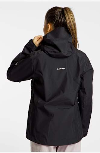 MAMMUT Treeline Hooded Gore-Tex® Damen Outdoorjacke Schwarz