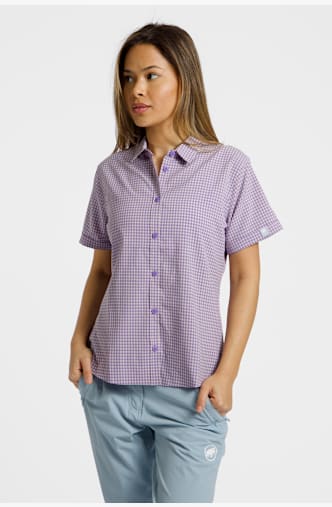 MAMMUT Aada Damen Wanderbluse Lila