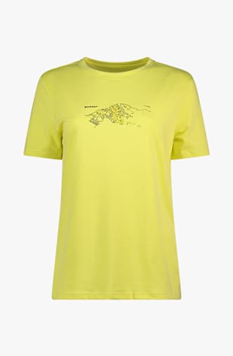 MAMMUT Mountain Fruendenhorn t-shirt femmes Jaune