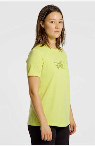 MAMMUT Mountain Fruendenhorn t-shirt donna Giallo