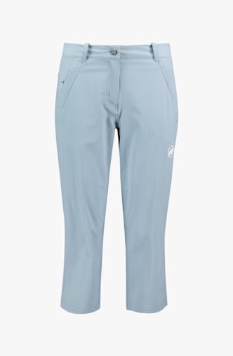 MAMMUT Hiking V pantaloni da trekking 3/4 donna Blu