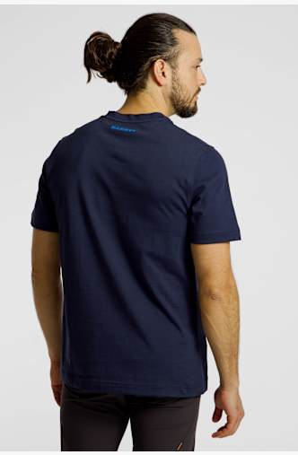 MAMMUT Classic Logo Herren T-Shirt Blau