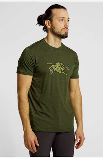 MAMMUT Mountain Fruendenhorn t-shirt hommes Vert