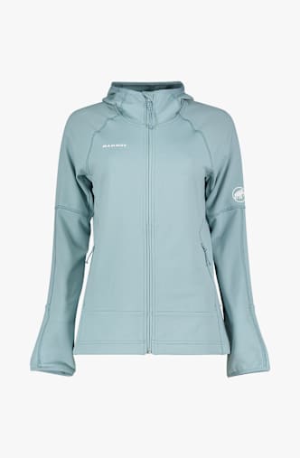 MAMMUT Poncione Hooded midlayer donna Blu