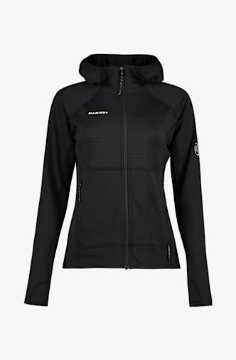 MAMMUT Taiss Hooded midlayer femmes Noir