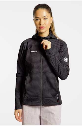 MAMMUT Taiss Hooded midlayer donna Nero