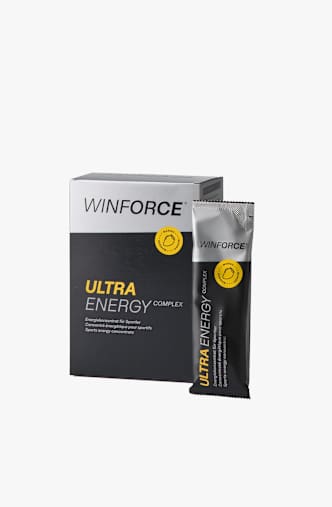 Winforce Ultra Energy Complex Mango 10 x 25 g Energy Gel Schwarz