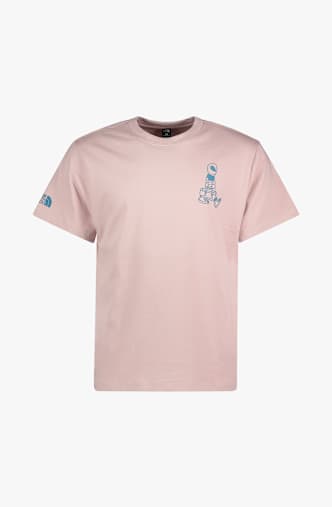 The North Face Alien Graphic Relaxed t-shirt uomo Pink