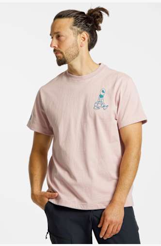 The North Face Alien Graphic Relaxed t-shirt hommes Pink