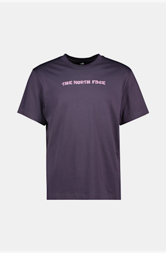 The North Face Logo Twist Relaxed Graphic t-shirt hommes Violet