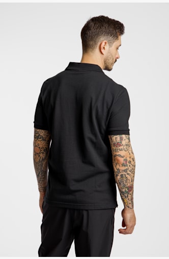 The North Face Essential Herren Poloshirt Schwarz