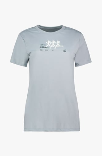 The North Face Bitmap Silhouette Graphic t-shirt donna Blu