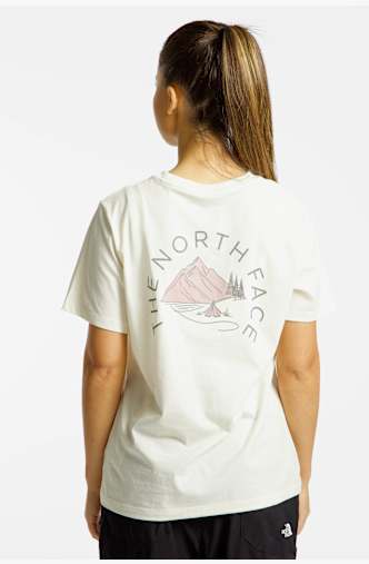 The North Face Monte Graphic Damen T-Shirt Weiss