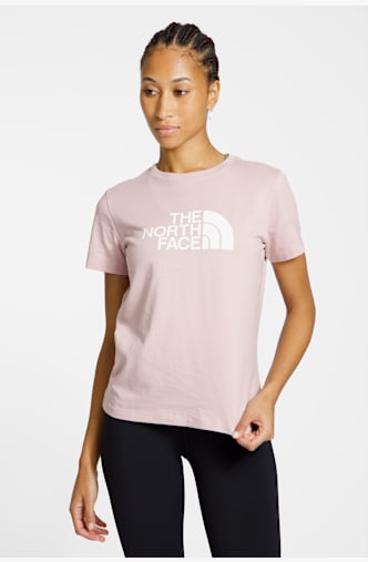 The North Face Evolution Half Dome Slim Damen T-Shirt Pink