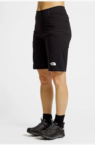 The North Face Exploration Damen Wandershort Schwarz