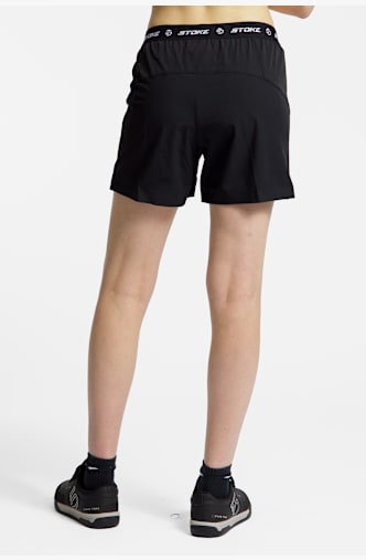 Stoke Manuka 2in1 short de bike femmes Noir