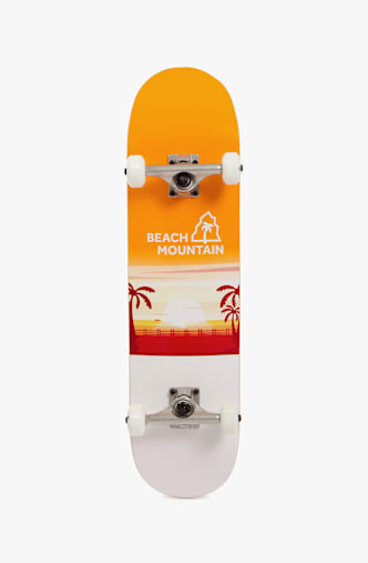 BEACH MOUNTAIN Sunset Skateboard Orange