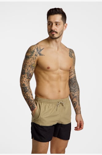 Nike Split 5" costume da bagno uomo Nero