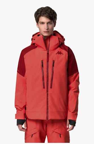Kappa 602C veste de ski hommes Rouge
