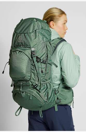 46 NORD Rawil SL 40 L Damen Wanderrucksack Grün