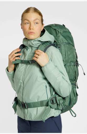 46 NORD Rawil SL 40 L Damen Wanderrucksack Grün