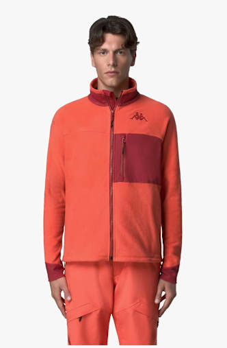Kappa 672 midlayer hommes Rouge