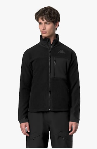 Kappa 672 midlayer hommes Noir