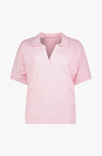 Kappa Irene Jacquard polo femmes Rose