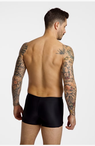 speedo Medley Logo Herren Badehose Schwarz