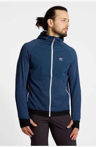 2117 OF SWEDEN Lapea Herren Midlayer Blau