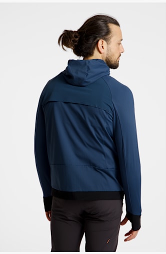 2117 OF SWEDEN Lapea Herren Midlayer Blau