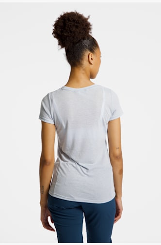 2117 OF SWEDEN Almo Merino Damen T-Shirt Blau