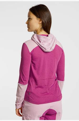 VAUDE Tremalzo Damen Hoodie Pink