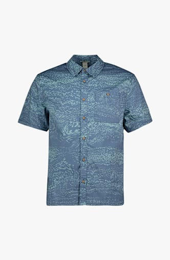 Cotopaxi Estival Button Up chemise hommes Turquoise