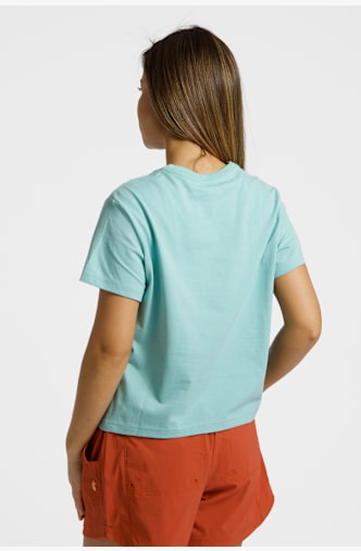 Cotopaxi Sunset Embers t-shirt donna Turchese