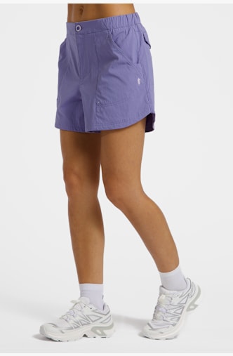 Cotopaxi Coraje Tech 4" Damen Wandershort Lila