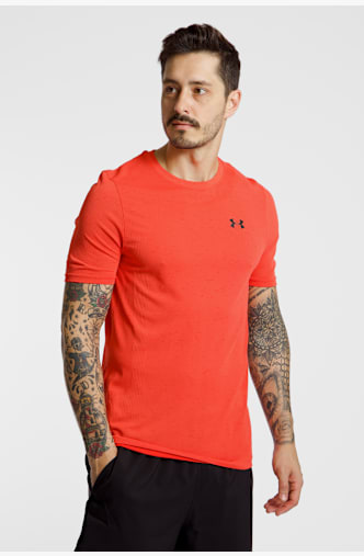 Under Armour UA Vanish Seamless t-shirt hommes Rouge