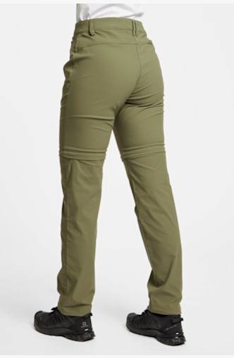 Craghoppers NosiLife Anti-Insect Pro II Zip-Off Kurzgrösse Damen Wanderhose Grün