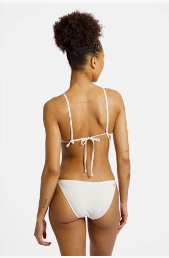 BEACH MOUNTAIN Triangle Damen Bikini Weiss