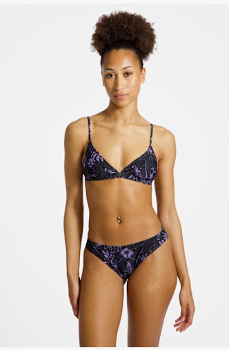 BEACH MOUNTAIN Triangle bikini donna Nero