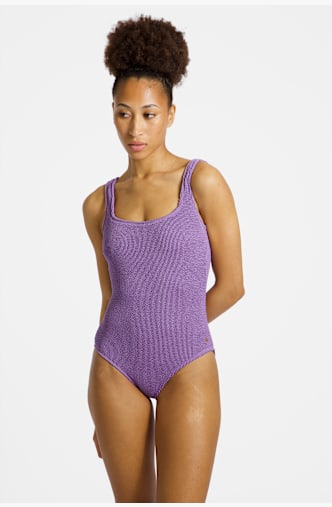 BEACH MOUNTAIN Damen Badeanzug Lila
