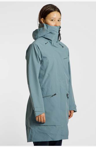 Didriksons Ilma manteau outdoor femmes Bleu