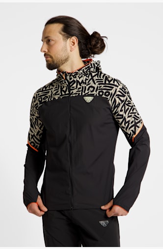 Dynafit Trail Wind Herren Outdoorjacke Schwarz