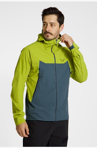 Dynafit Transalper Dynastretch giacca softshell uomo Verde