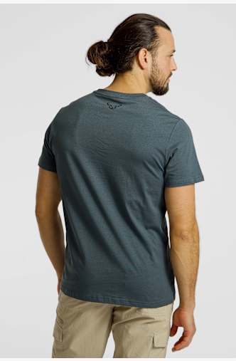 Dynafit Graphic Cotton t-shirt hommes Turquoise