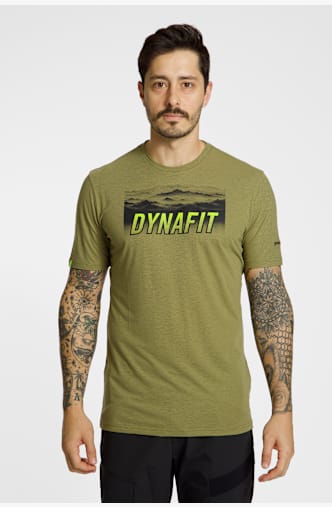 Dynafit Transalper Graphic t-shirt hommes Vert