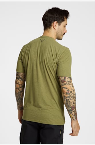 Dynafit Transalper Graphic t-shirt hommes Vert
